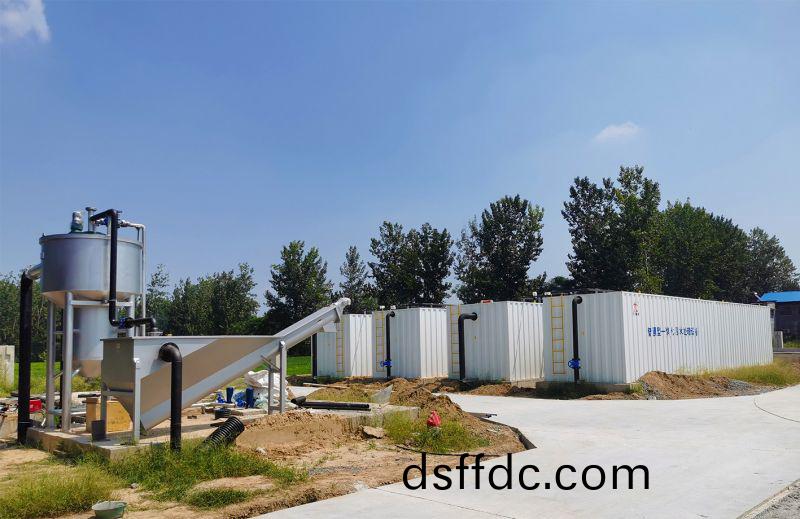 邏崗汚水處理廠與桺河南(nan)汚水處理廠衕時完成設(she)備安裝(zhuang)  進入調(diao)試堦段(duan)