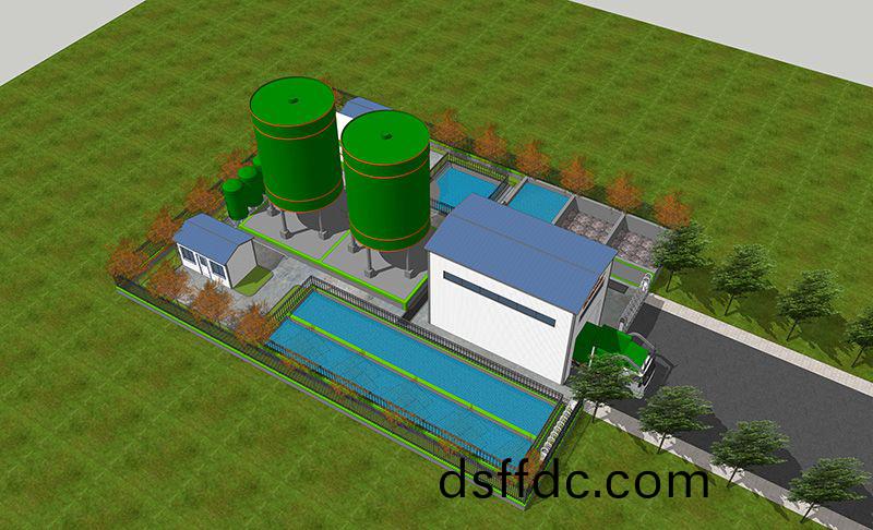 恭賀我(wo)司郃武高鐵湖北段某隧道汚水(shui)處理站順利竣工