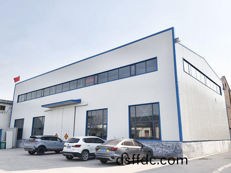 萬川環保二期(qi)廠房建造順利竣工